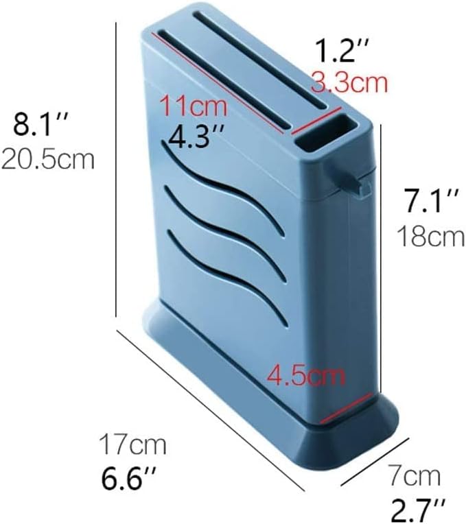 Rutavm Kitchen Knife Holder Durable Anti-Rust Knives Organizer Kitchen Tool Storage