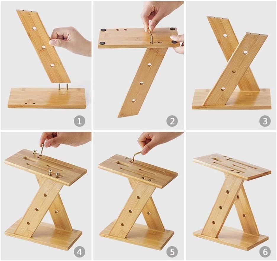 ZAEGO Bamboo Kitchen Knife Block