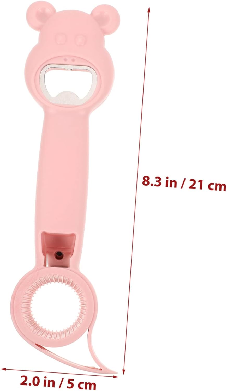 Elder-friendly 4-in-1 Bottle Can Opener