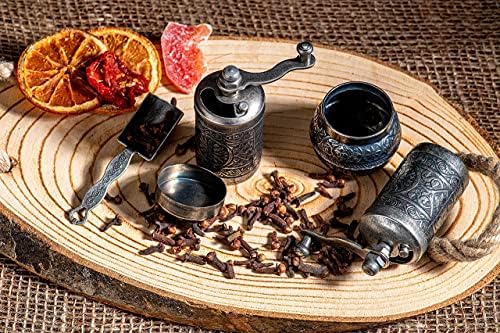 Unlock Flavor with the MOOGCO Pepper Grinder Mill Dark Silver