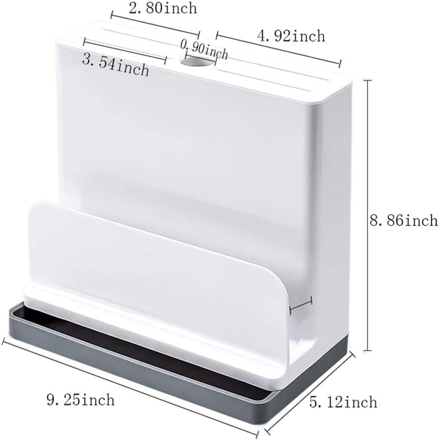 Durable Kitchen Knife Holder with Anti-Grip Handles