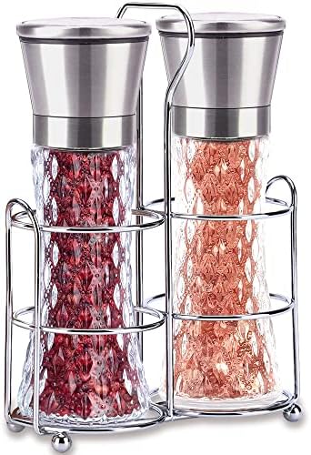 Stainless Steel Salt and Pepper Grinders