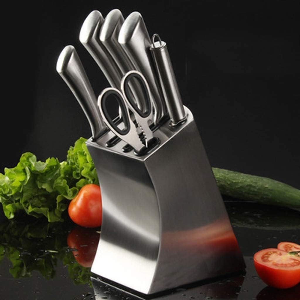 Sturdy Stainless Steel Knife Holder for Counters
