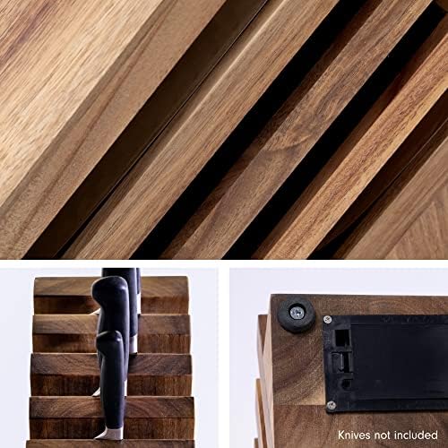 Magnetic Knife Block with UV Lighting