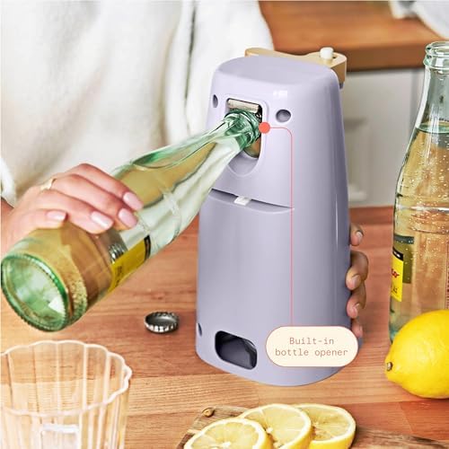 Sleek Safe Electric Can Opener for Easy Meal Prep