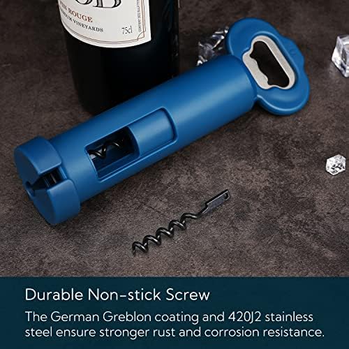 KITCHENDAO 3-in-1 Wine Beer Opener
