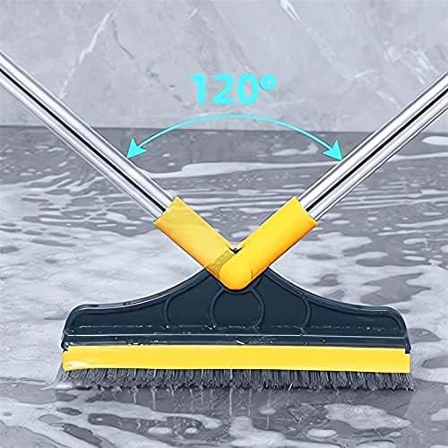 Webahow2 in 1 Floor Scrub Brush with Long Handle