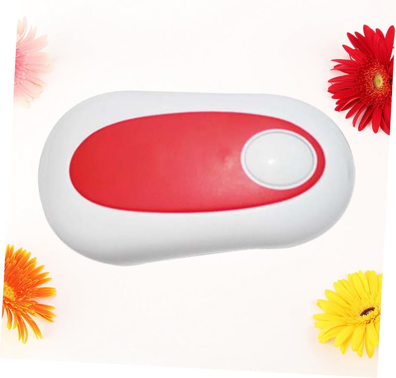 Mini Electric Can Opener with 2PCS White Red