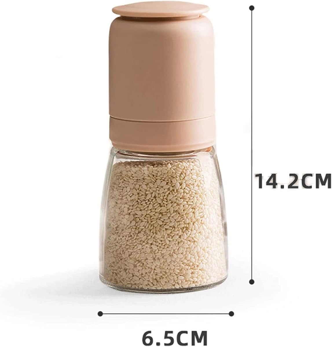 Salt and Pepper Mill Set for Cooking and Dining