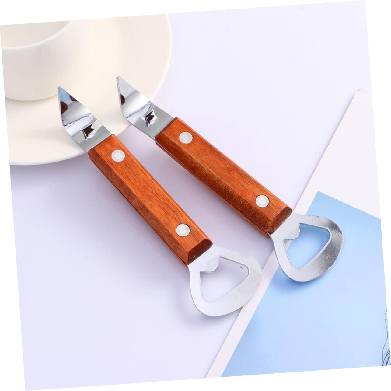 9-Piece Stainless Steel Bottle Can Opener Ergonomic Kitchen Essential