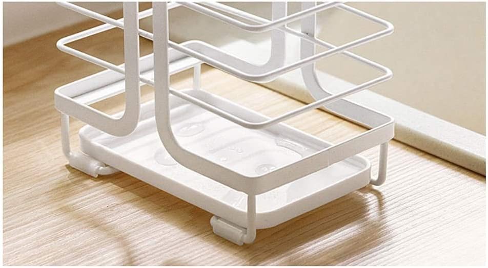 8-Hole Bamboo Kitchen Knife Holder Eco-Friendly Durable