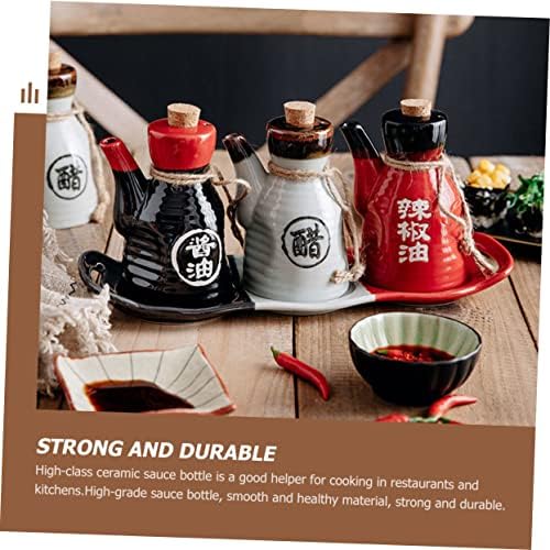 Soy Sauce Surrounds Heart - 200ml Ceramic Condiment Dispenser