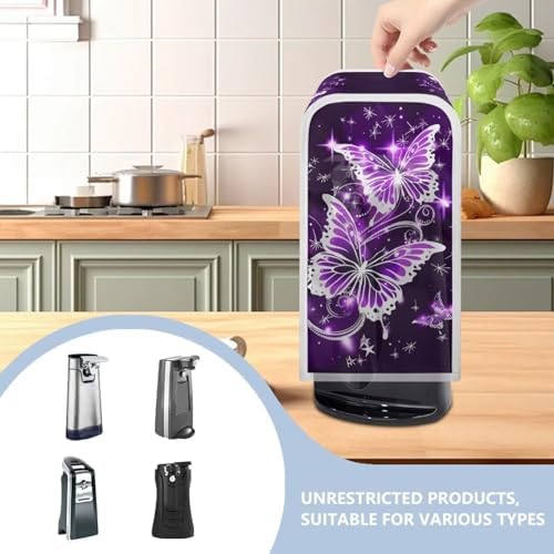ZUXONGSY Purple Electric Can Opener Dust Cover