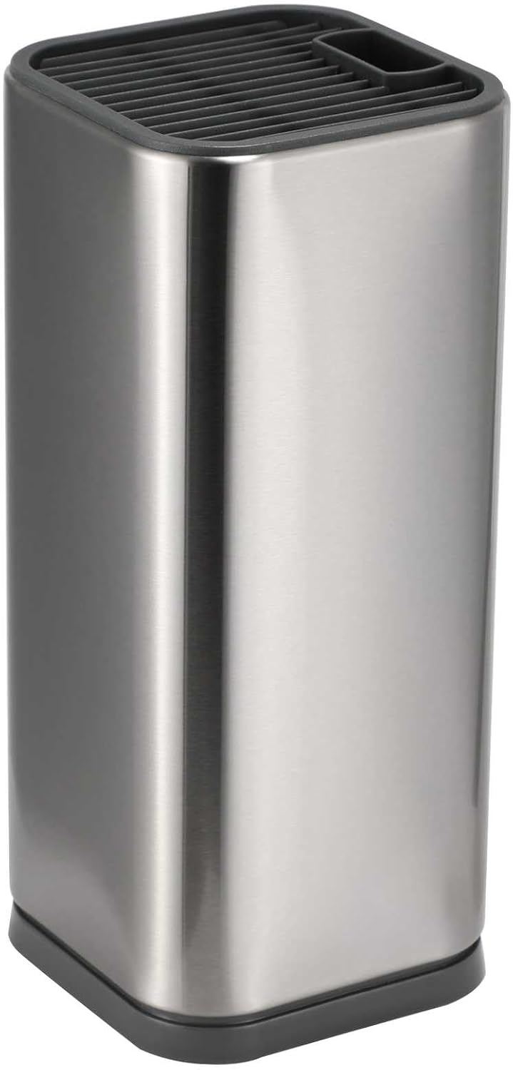 DURA LIVING Universal Stainless Steel Knife Block