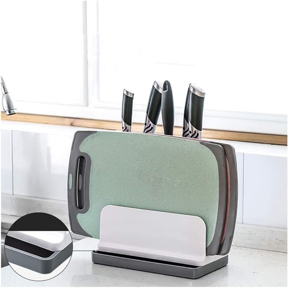 Durable Kitchen Knife Holder with Anti-Grip Handles