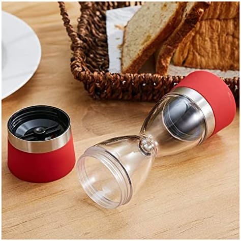 Sturdy Black Pepper Mill with Dual Salt Pepper Functionality