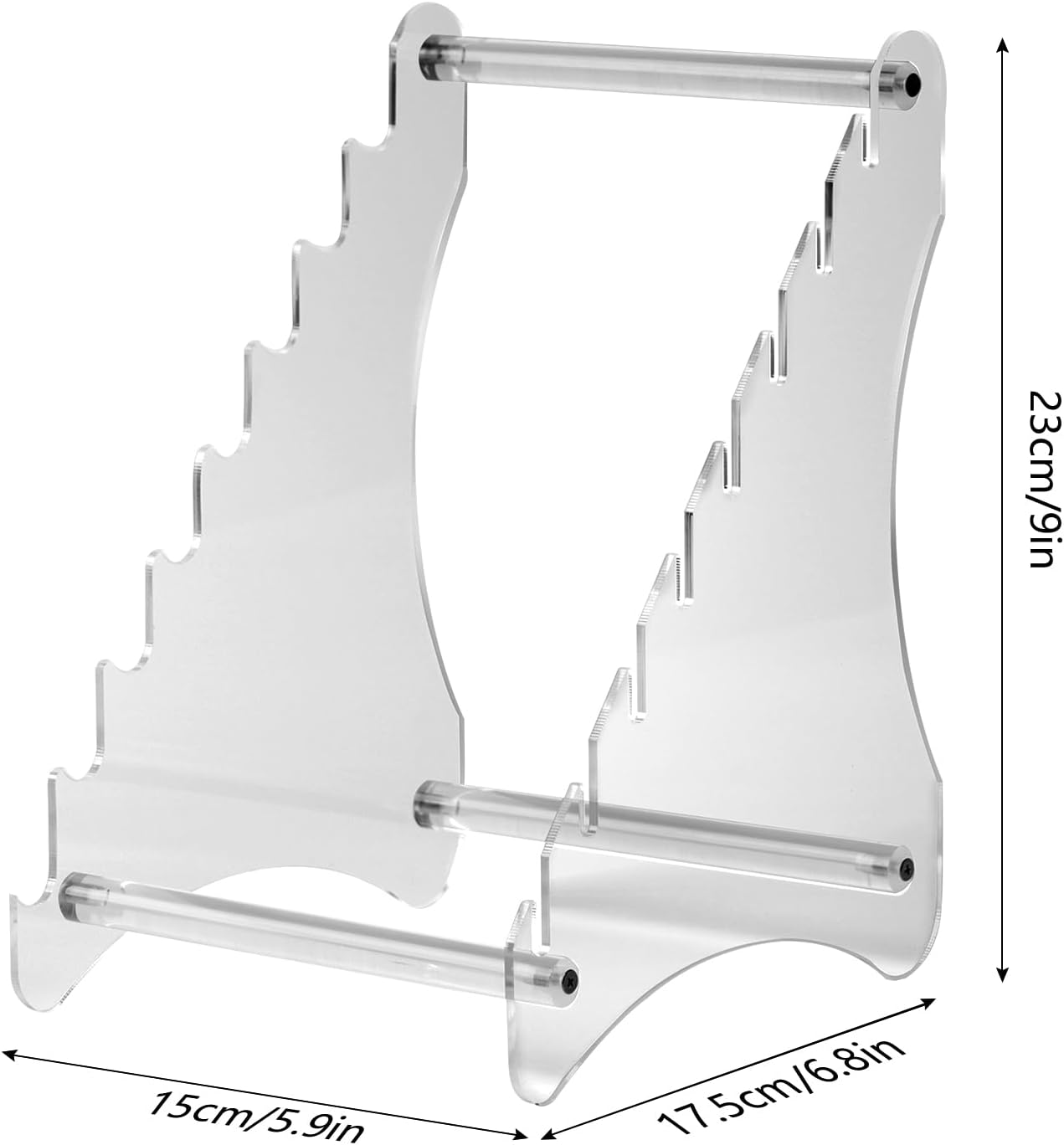 Biobasedon Acrylic Knife Display Stand