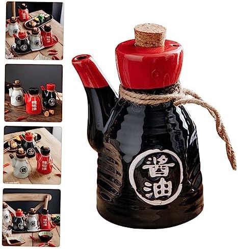 Japanese-Style Ceramic Condiment Bottle 200ml