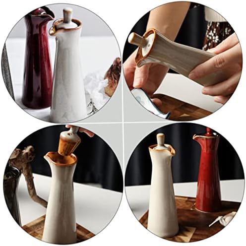 Japanese Pottery Oil Bottle Dispenser