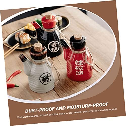 Japanese Design 200ml Ceramic Condiment Bottle
