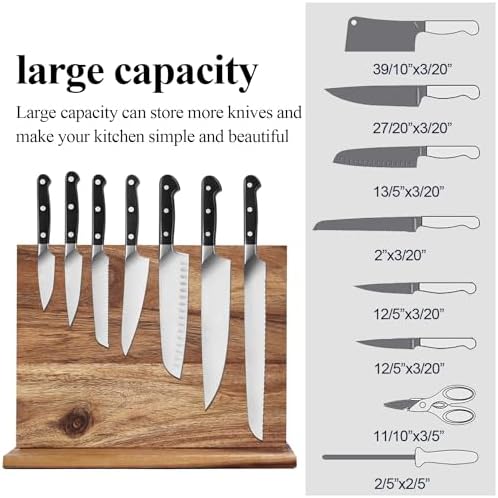 Uniharpa Magnetic Knife Block