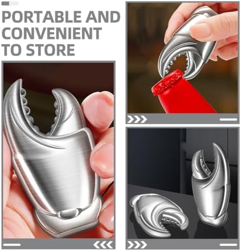 Stainless Steel Dual-Purpose Can and Bottle Opener
