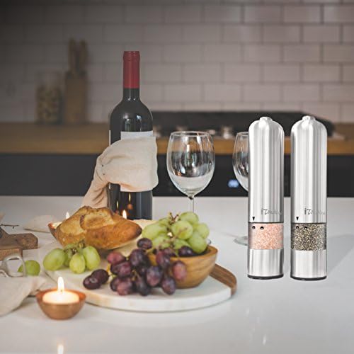Strong Salt and Pepper Compact Design Stainless Steel