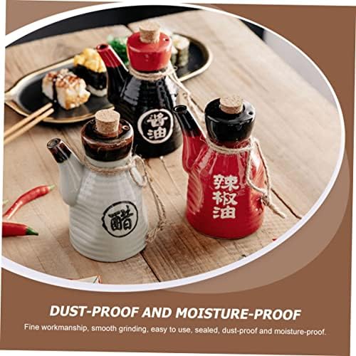 IMIKEYA Japanese Ceramic Soy Sauce Dispenser