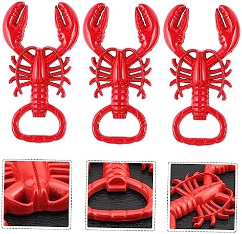 3pcs Funny Zinc Alloy Bottle Opener Keychain