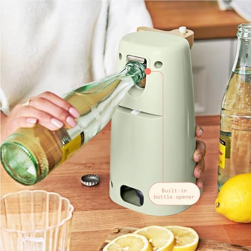 Electric Can Opener with Stainless Steel Blade