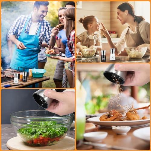 Perfect Premium Salt Pepper Grinder Set with Adjustable Settings