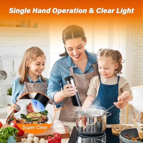 Simple Delight Electric Salt Pepper Grinder Set