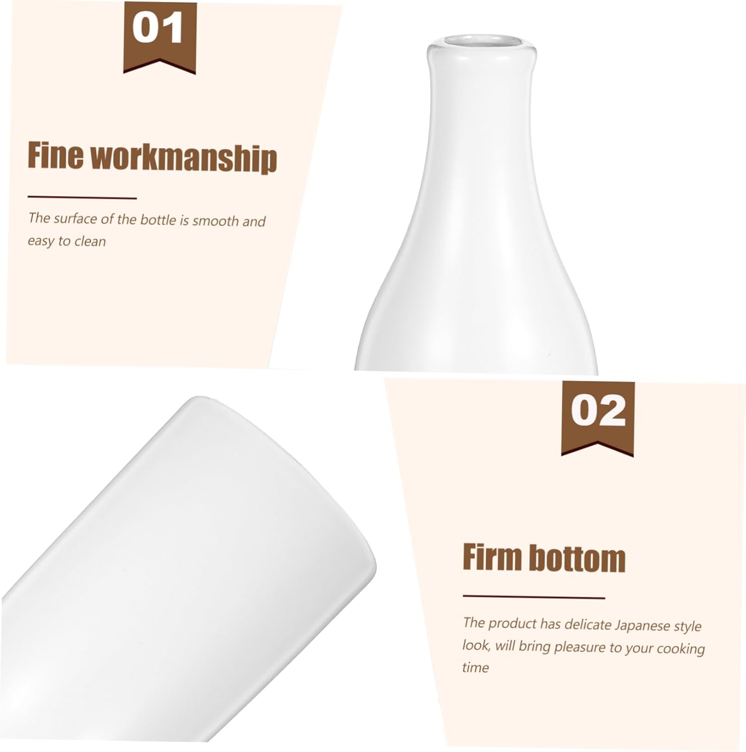 Ceramic Oil Dispenser for Kitchen Use