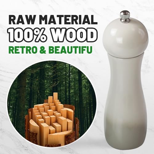 Premium Salt and Pepper Grinder Set