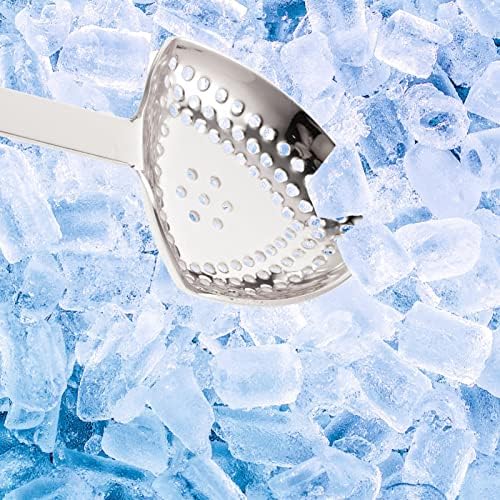 Hemoton Stainless Steel Cocktail Strainer - Bar Kitchen Essential
