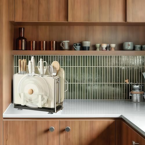Universal Knife Holder Cyscratia Kitchen Gadget - Dual Use Space-Saving Kitchen Organizing Tool