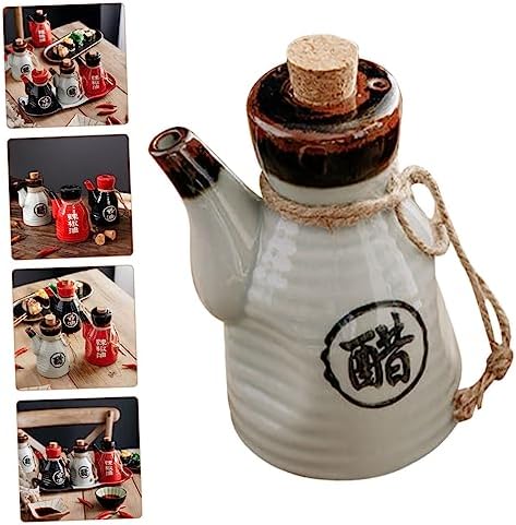 IMIKEYA Japanese Ceramic Soy Sauce Dispenser