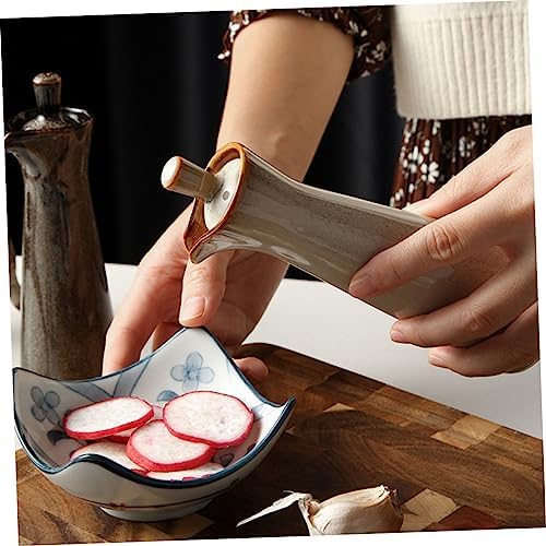 Japanese Pottery Oil Bottle Dispenser