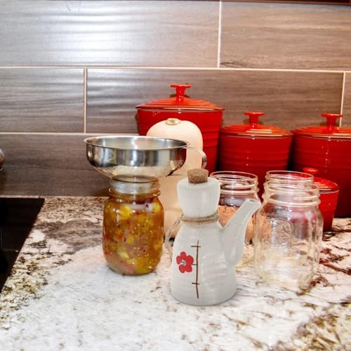 MagicLulu Ceramic Oil Dispenser and Condiment Pourer