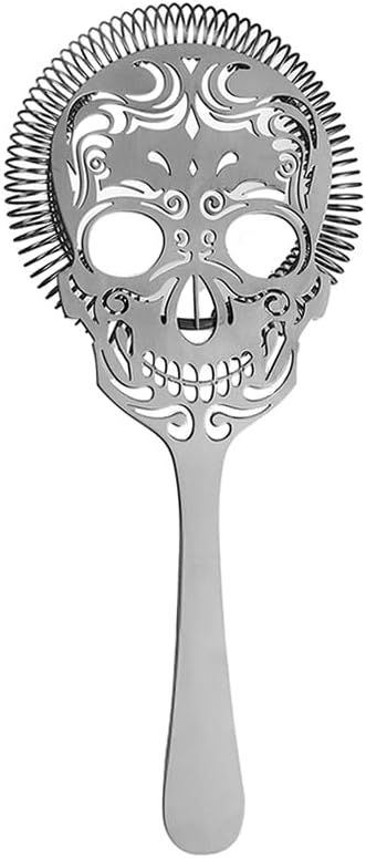 Cocktail Geek Skull Strainer