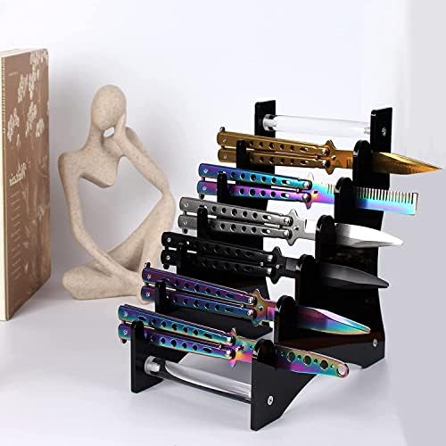 HHUXIUE Acrylic Knife Display Case