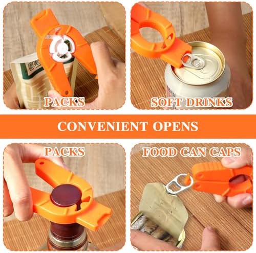4-Piece Water Bottle Cap Opener Set