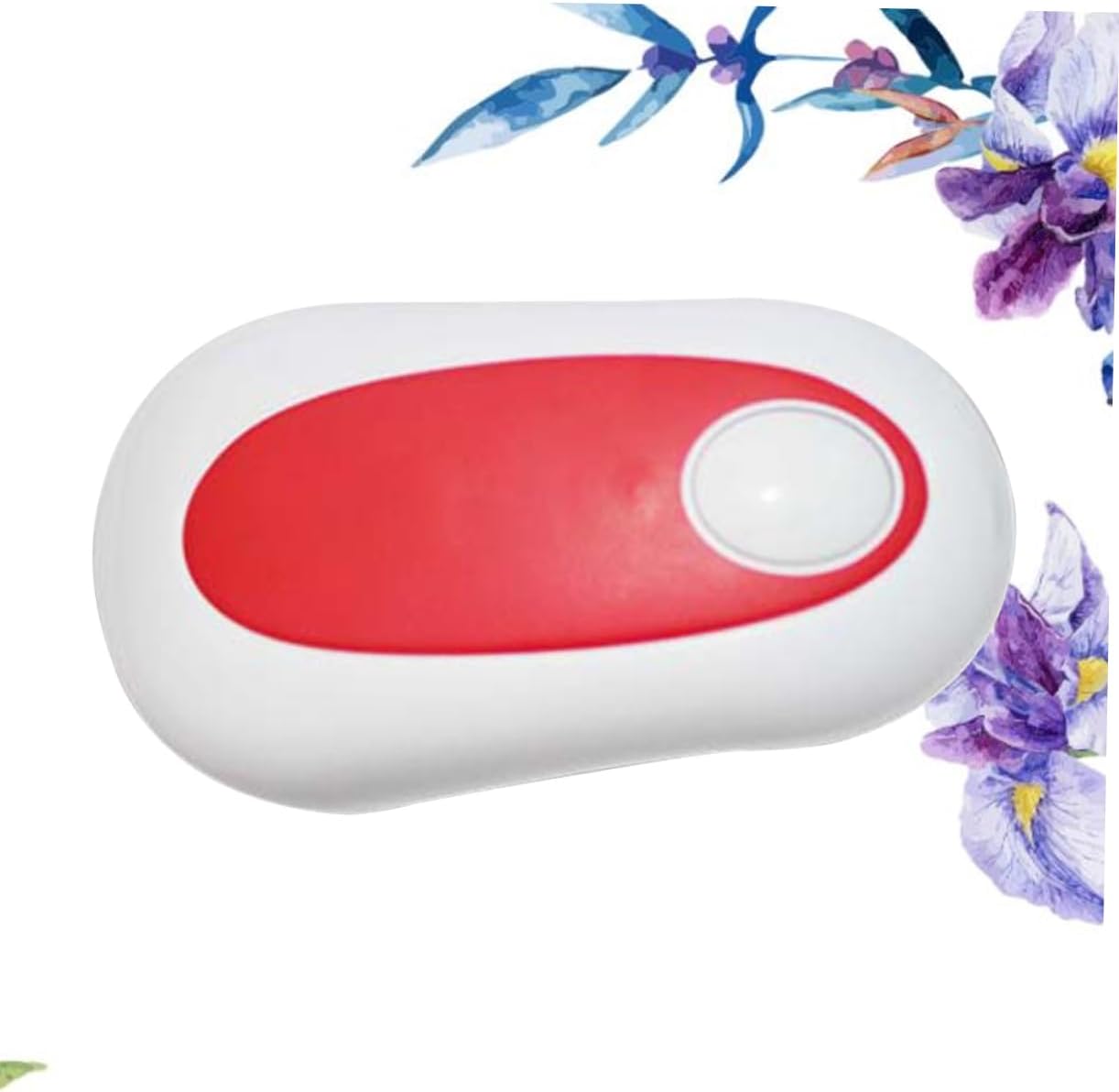 Mini Electric Can Opener with 2PCS White Red