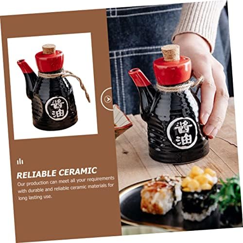 Soy Sauce Surrounds Heart - 200ml Ceramic Condiment Dispenser