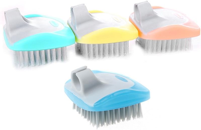 XISAOK Mini Fruits Vegetables Cleaning Brush with Fingers Protection