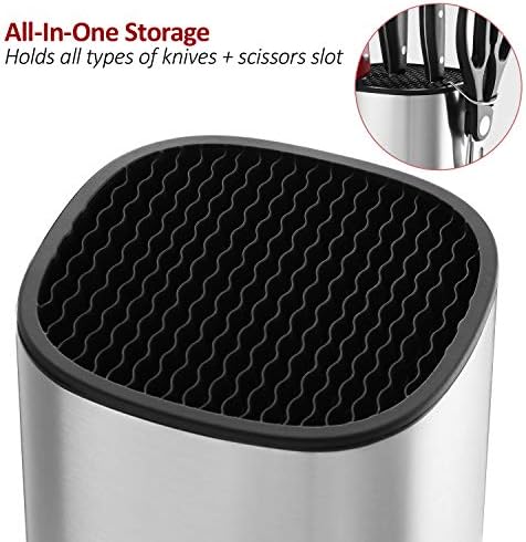 Stainless Steel Knife Block