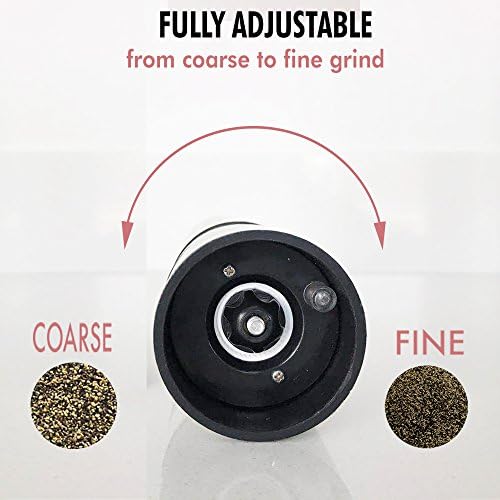 Strong Salt and Pepper Compact Design Stainless Steel