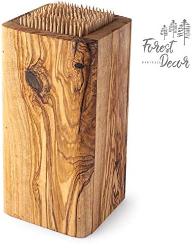 Natural Wood Knife Holder