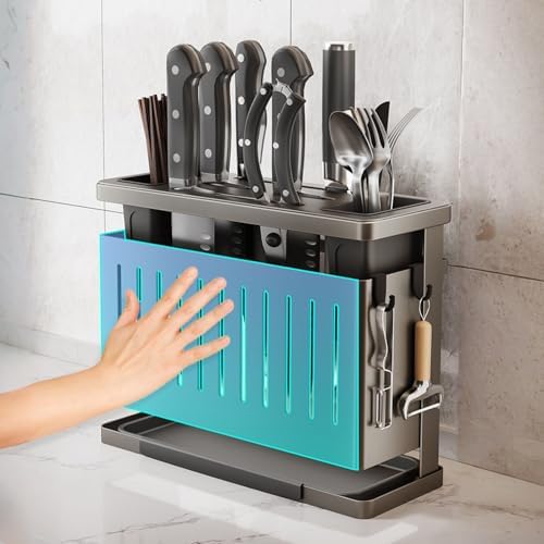 Wall-Mounted Knife Block Holder