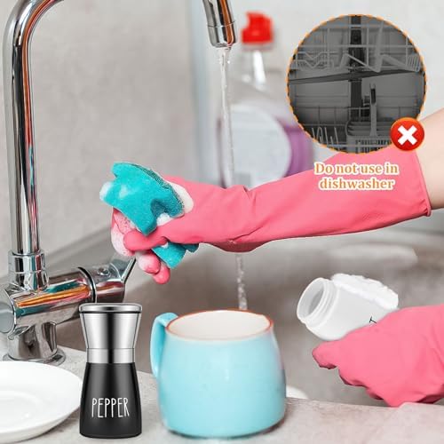 Perfect Premium Salt Pepper Grinder Set with Adjustable Settings